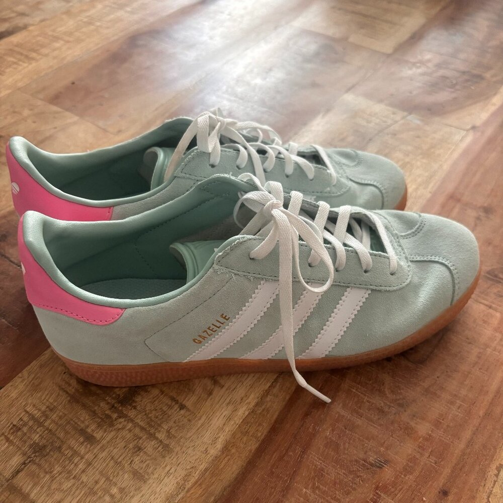 Adidas Gazelle Mint Green Sneakers